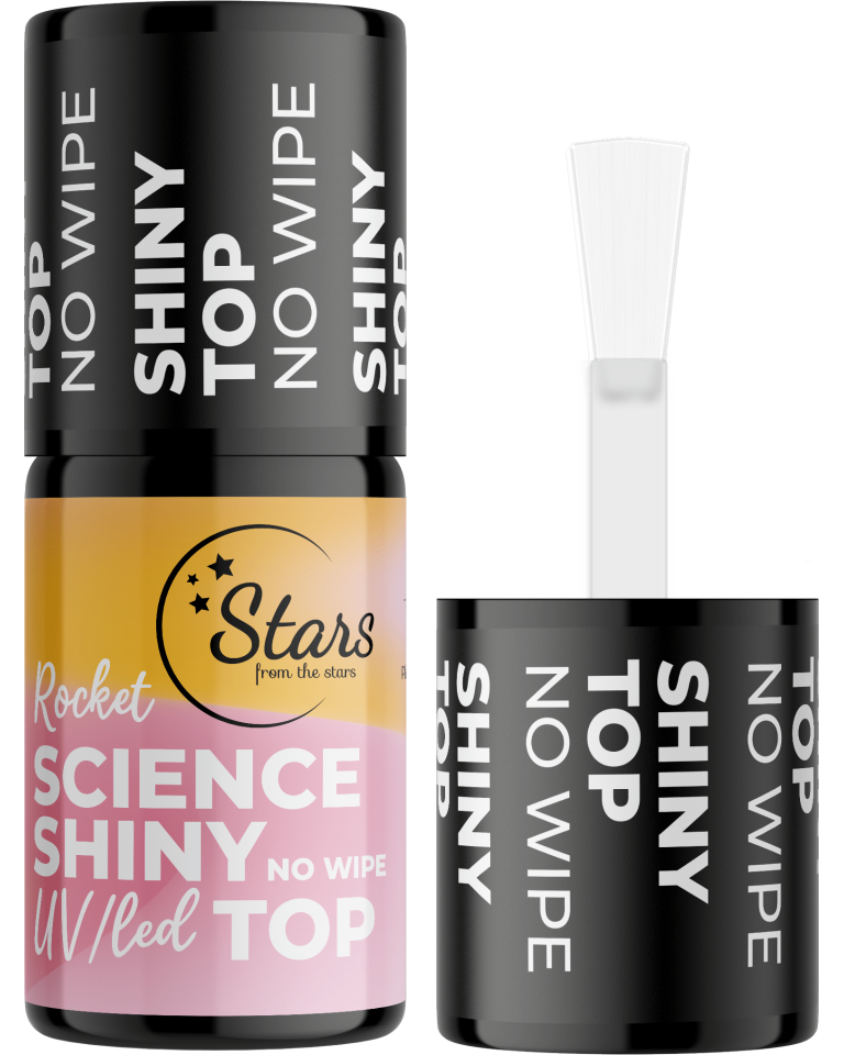 Stars from the Stars Nabłyszczający top hybrydowy Rocket Science Shiny Top No Wipe 5g