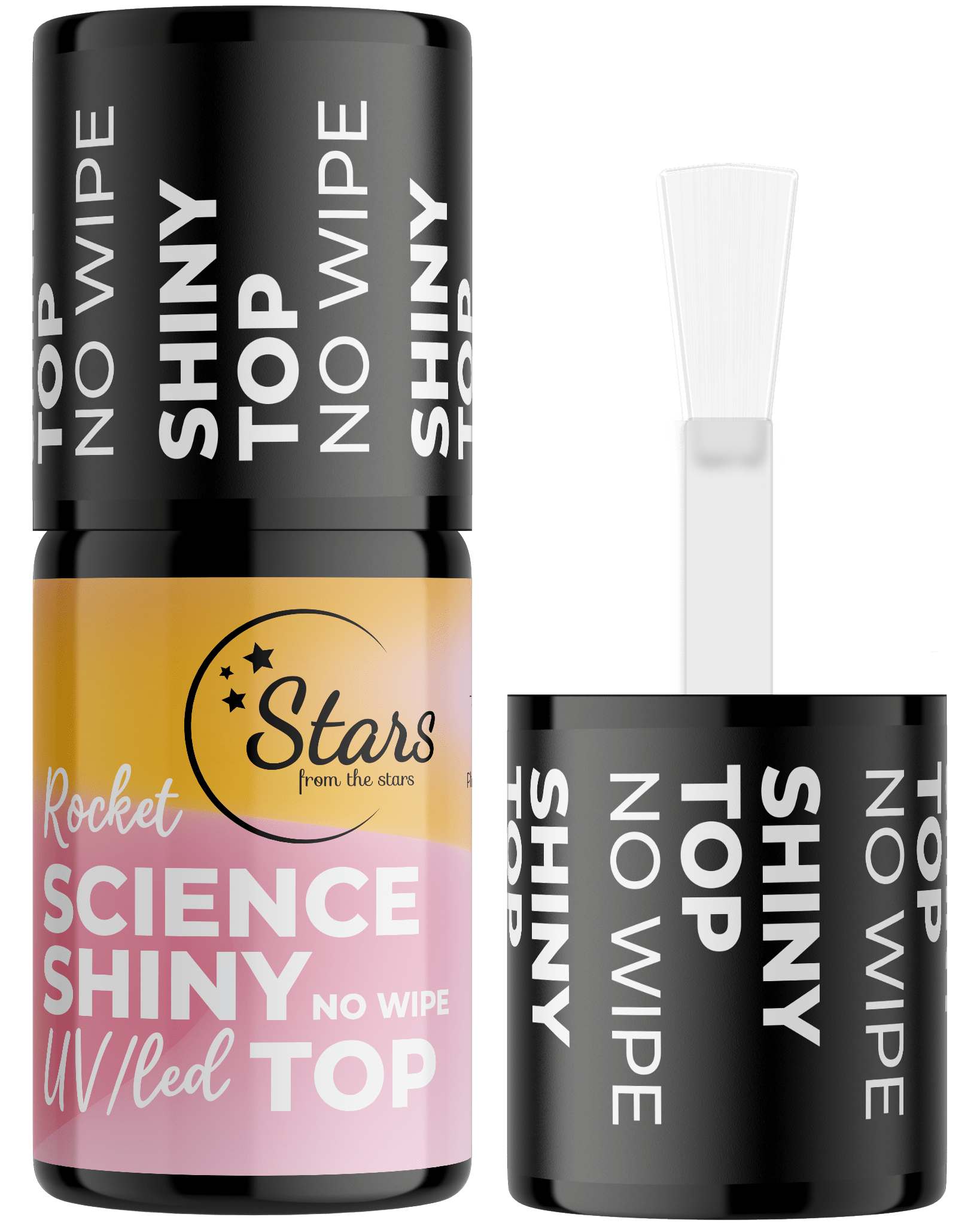 Stars from the Stars Nabłyszczający top hybrydowy Rocket Science Shiny Top No Wipe 5g