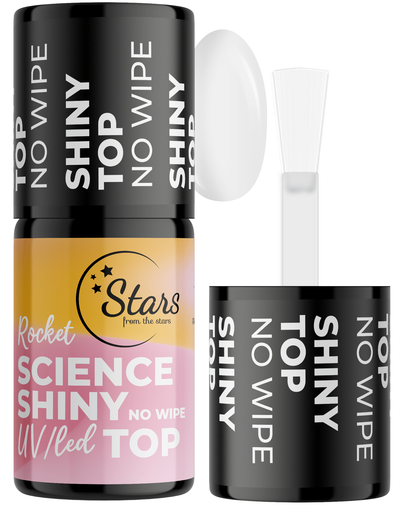 Stars from the Stars Nabłyszczający top hybrydowy Rocket Science Shiny Top No Wipe 5g