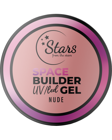 Stars from the Stars Żel budujący UV/LED do paznokci Space Builder Gel Nude 12g