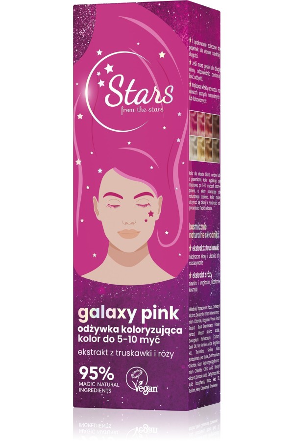 Stars from the Stars Odżywka koloryzująca GALAXY PINK 50ml