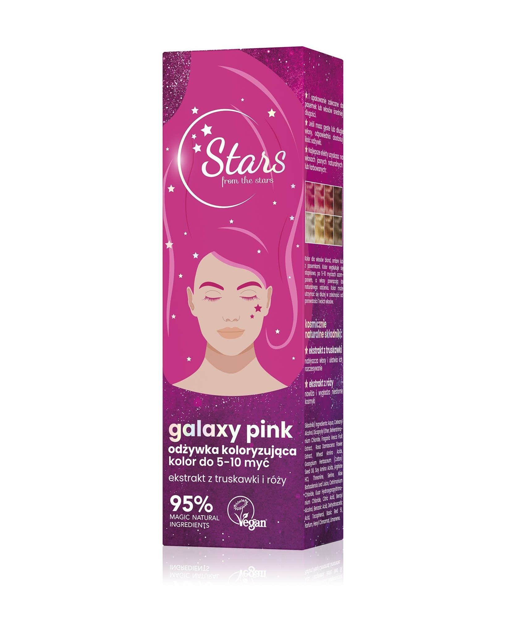 Stars from the Stars Odżywka koloryzująca GALAXY PINK 50ml