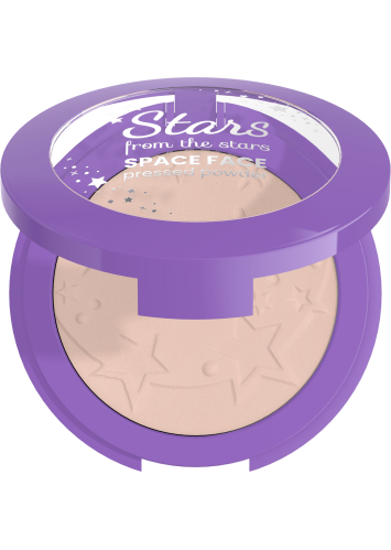 Stars from the Stars Space Face pressed powder Puder prasowany Super Star nr 02, 9 g