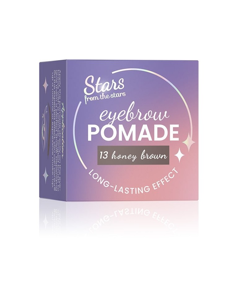 Stars from the stars Eyebrow pomade Pomada do brwi nr 13 honey brown, 4g