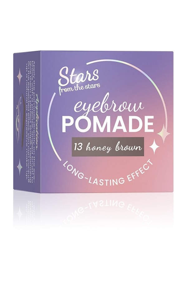 Stars from the stars Eyebrow pomade Pomada do brwi nr 13 honey brown, 4g